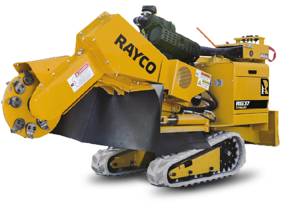 ROGNEUSE DES SOUCHES RG37 TRACKS COMMANDE CUT - 1